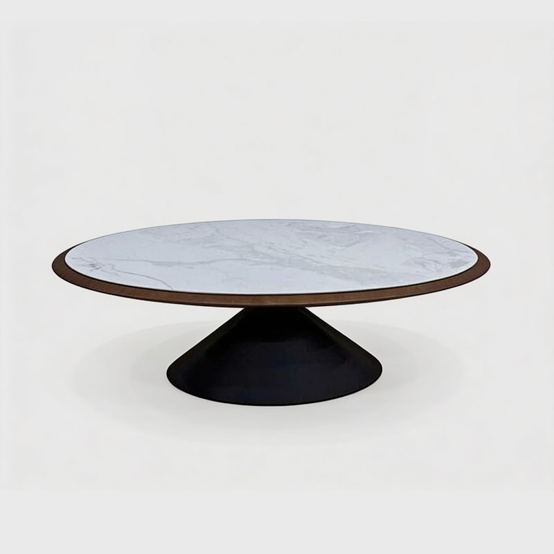 Roma Oval Marble Top Designer Center Table, product view 1