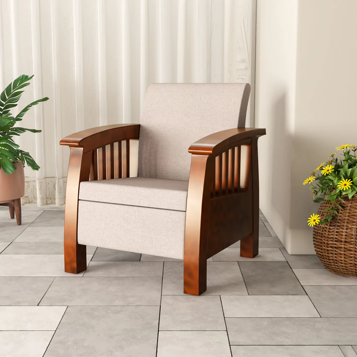 Single Seater Sofa Chair - Premium Single Seater, product view 1