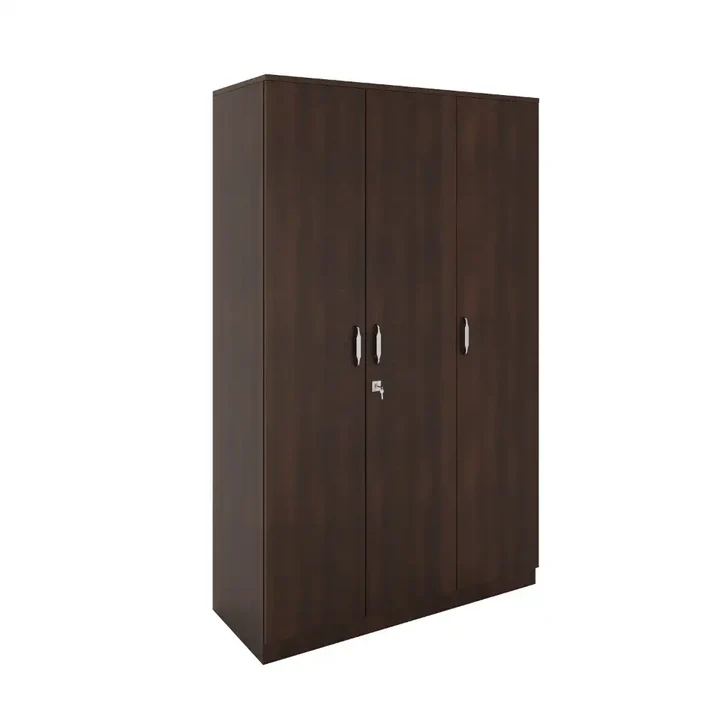 3 Door Wooden Wardrobe - Spacious Storage Almirah, product view 2
