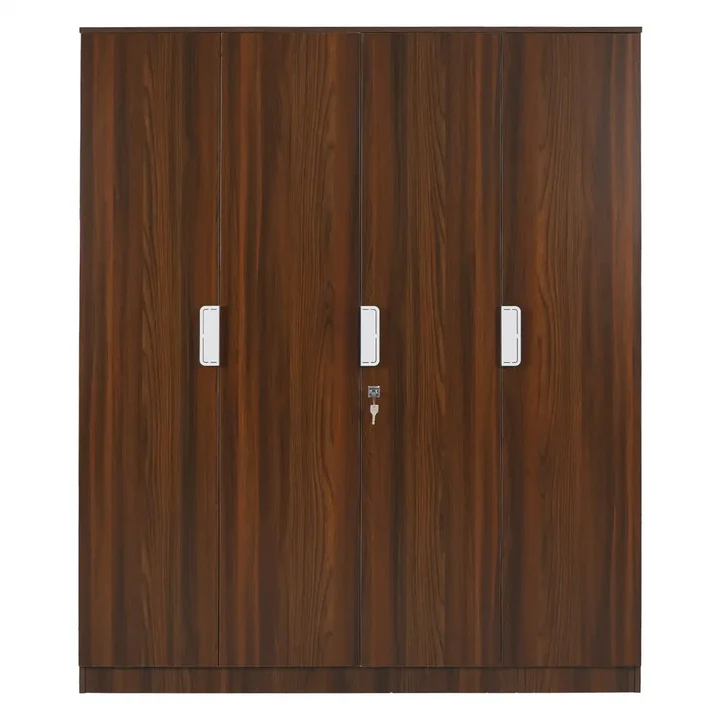 4 Door Wooden Wardrobe - Premium Bedroom Storage Almirah, product view 2