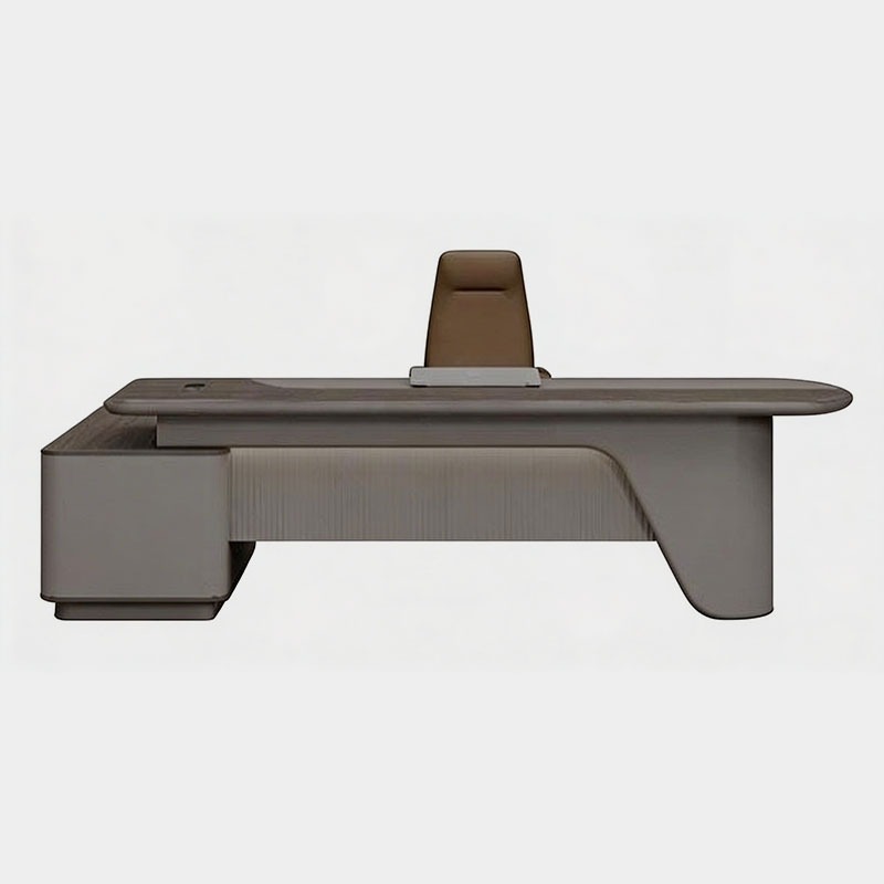 Ultra Premium Executive Office Table with Curved Design, product view 1