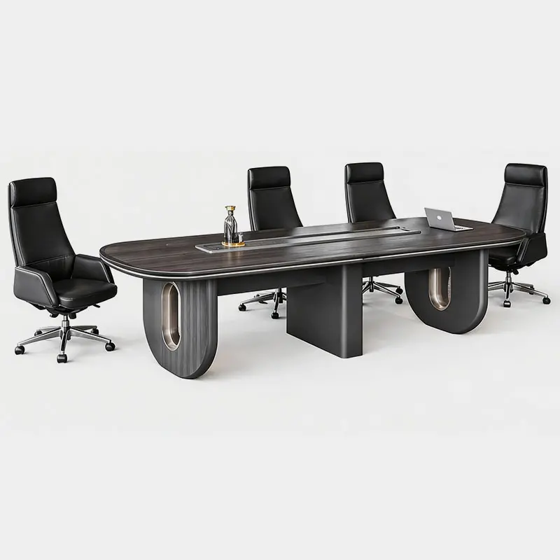 Premium 3.2m Executive Conference Table – Modern Boardroom Table, product view 1