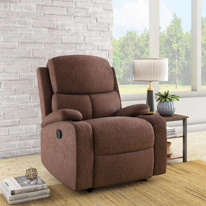 Brown Recliner Chair – Premium Comfort Sofa Recliner, product view 2