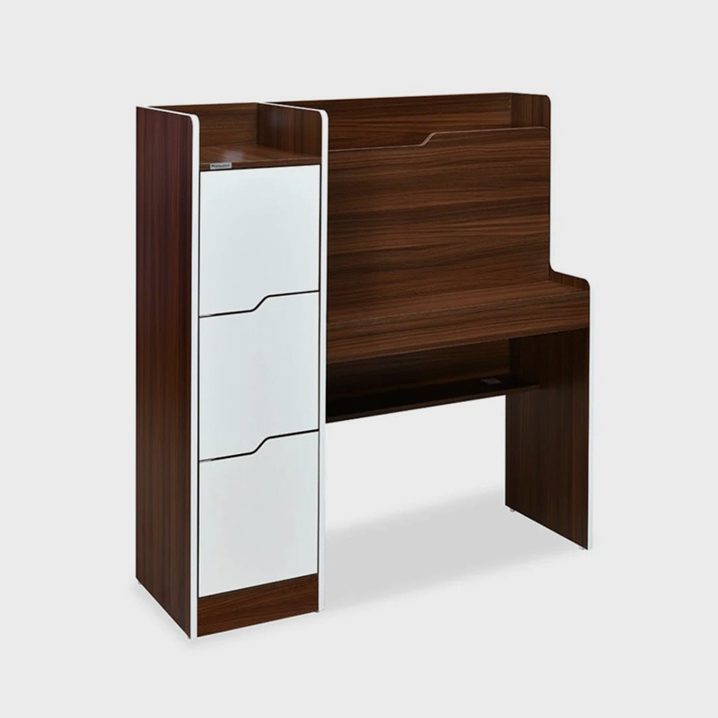 Sigma Study Table – Tall Storage Work Desk, product view 2